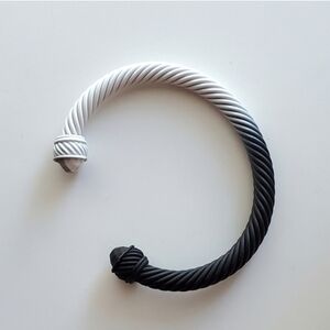 Two-Tone MATTE Twisted Bracelet